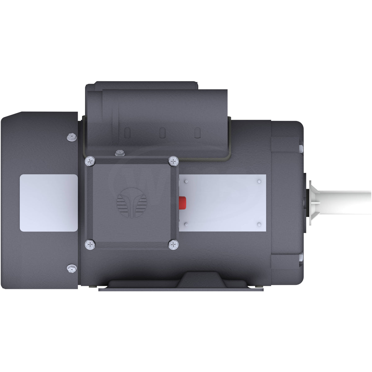 RD1-RS-TF-56H-4-B-C-2 Techtop 2HP Farm Duty Electric Motor, 1740RPM ...