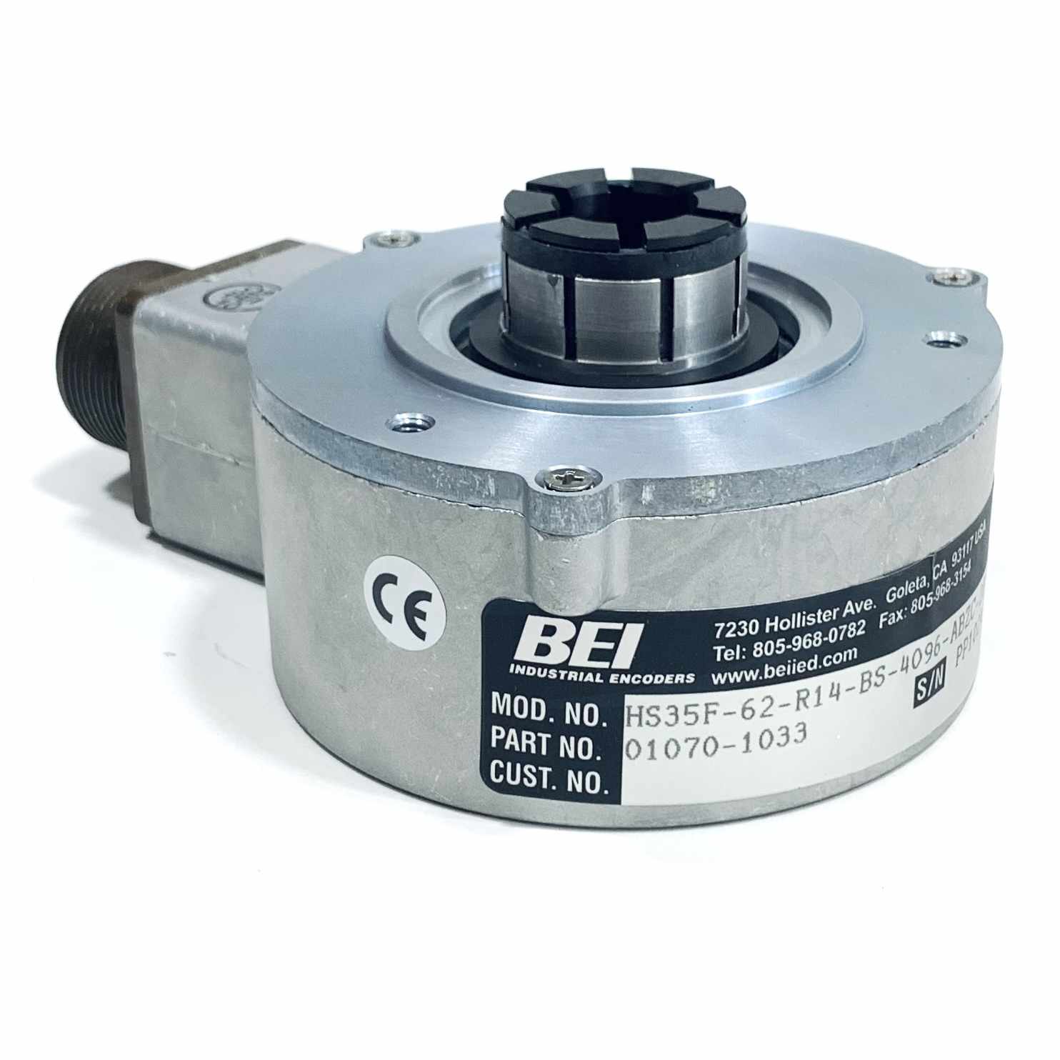 HS35F-62-R14-BS-4096-ABZC-28V/V-SM18-S BEI Sensors Encoder Kit