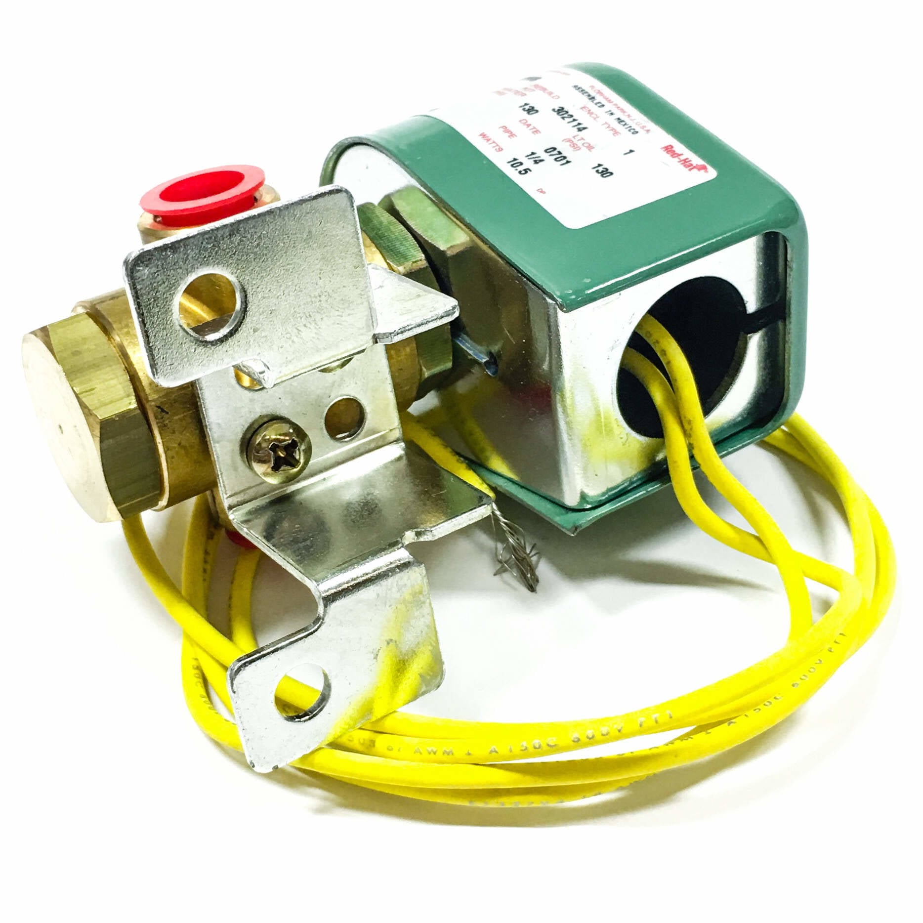 HT8320A172MB Asco Solenoid Valve, Water PSI:130, Gas/Air PSI:125, 120/60, 110/50