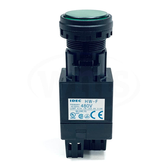 HW1P-1FT8D-G IDEC 22mm Pilot Light Green