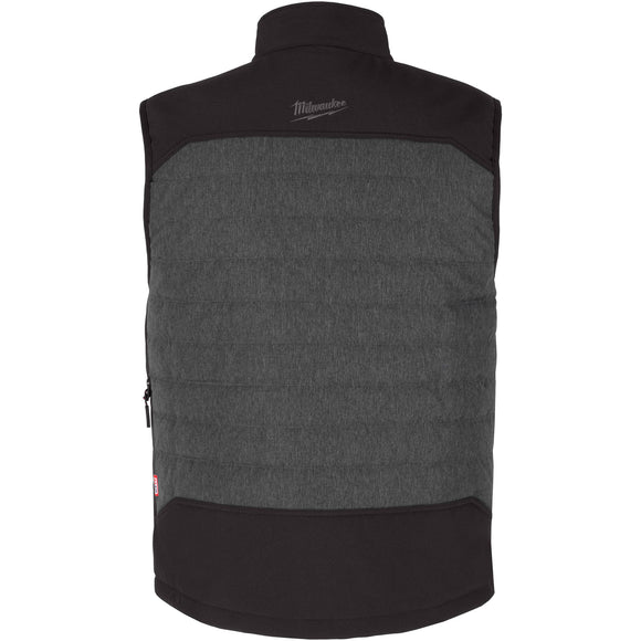 M300G-212X Milwaukee M12 Heated AXIS Vest, Gray, 2XL
