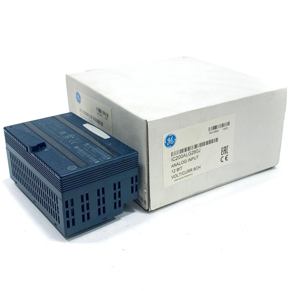 IC200ALG260J GE Analog Input Module 8 channel, 12 Bit, Voltage/Current