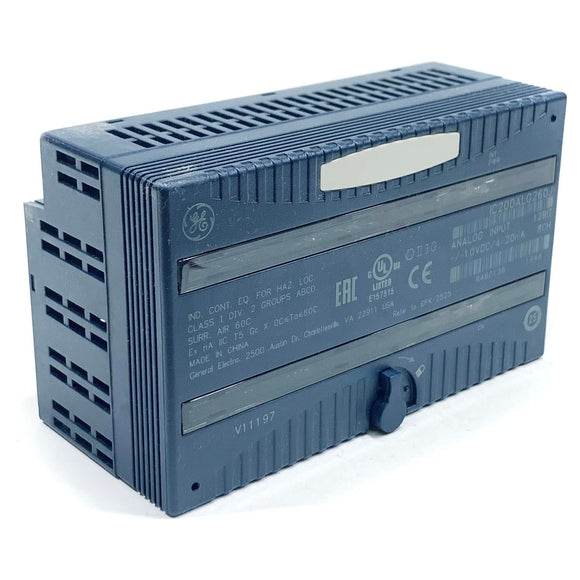 IC200ALG260J GE Analog Input Module 8 channel, 12 Bit, Voltage/Current
