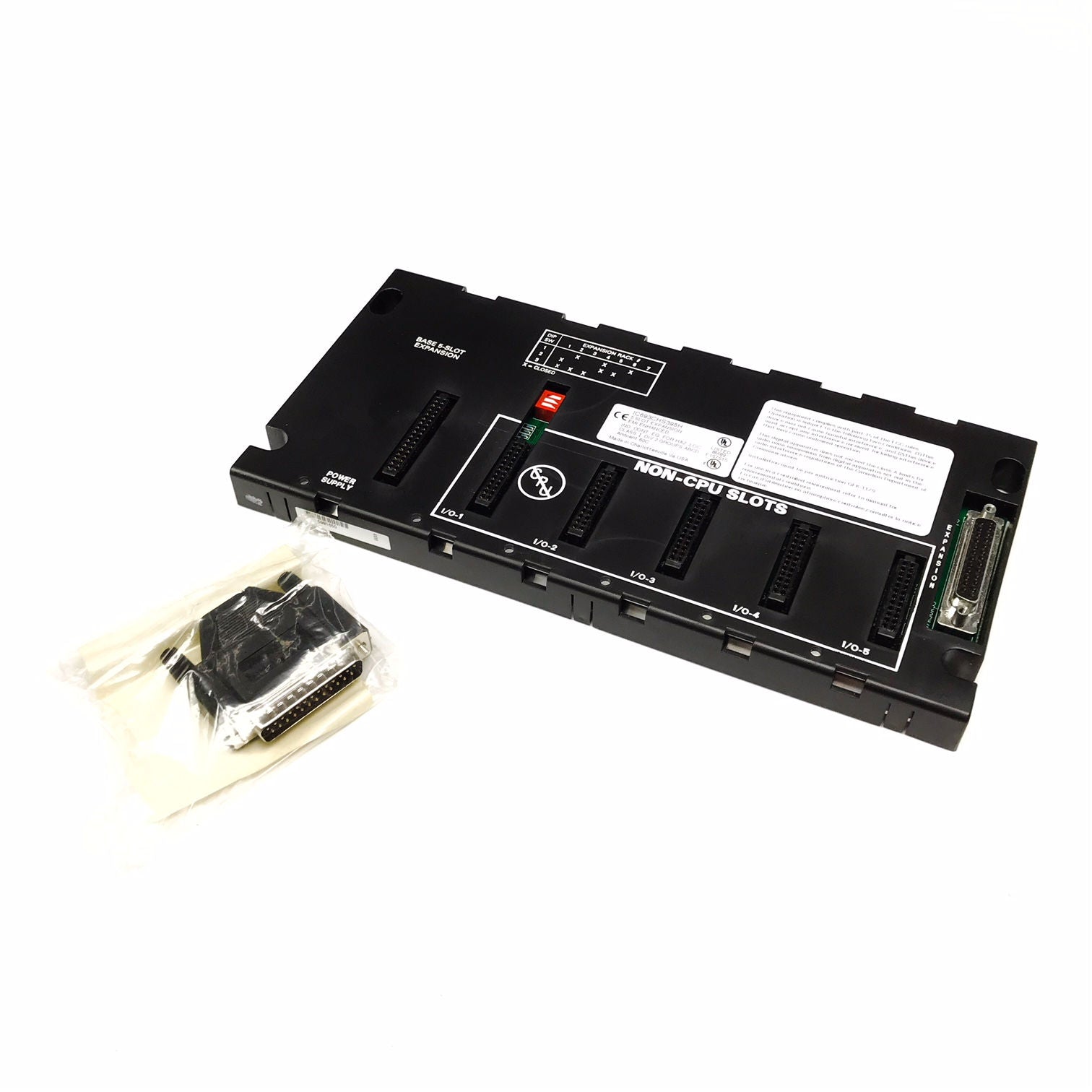 IC693CHS398H GE Fanuc Base 5-Slot Expansion - 0