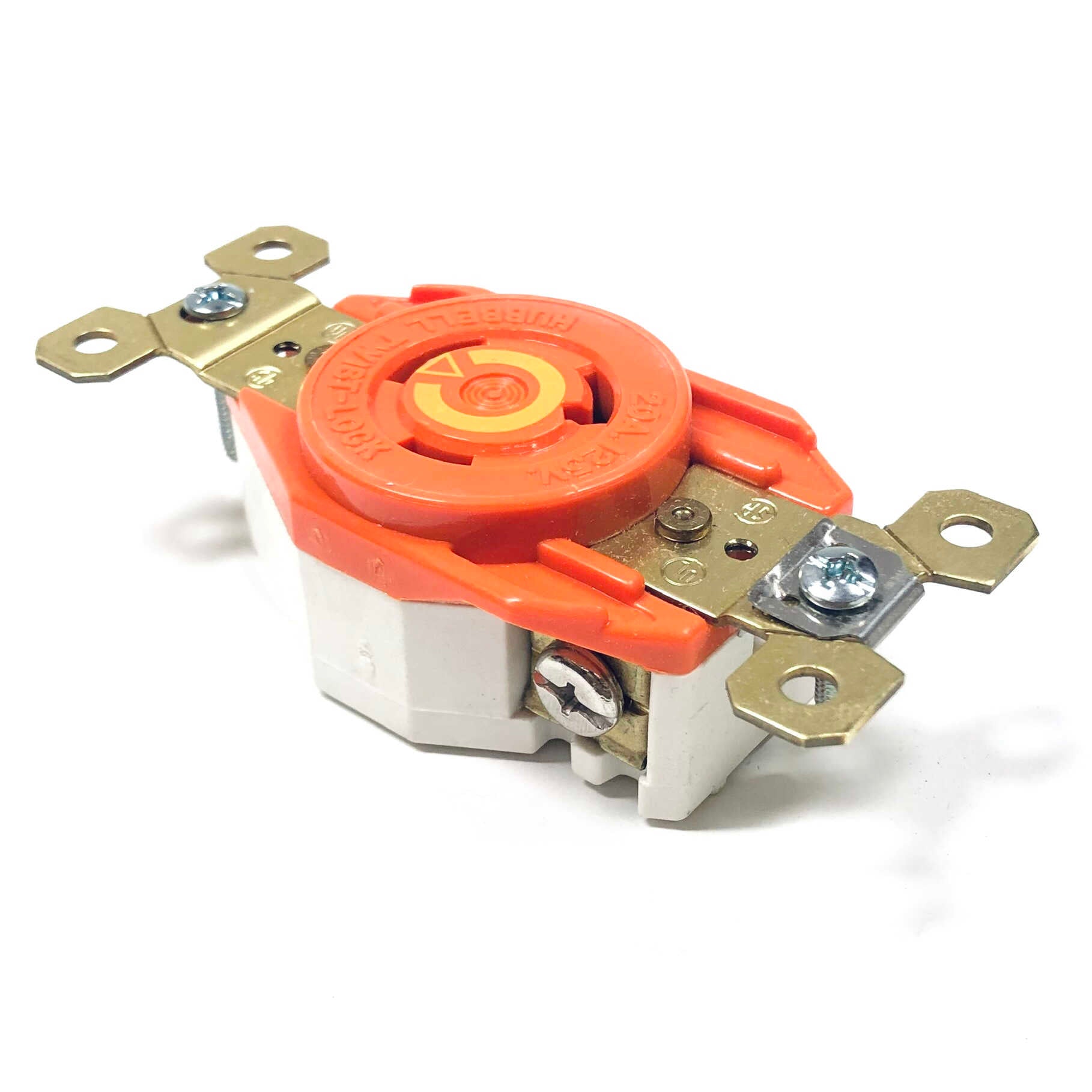 IG2310 Hubbell Twist-Lock Receptacle 2-Pole, 3 Wire Isolated Ground, 20A, 125V