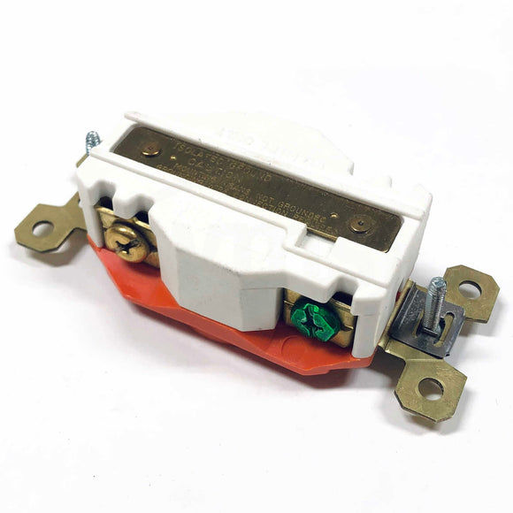 IG2310 Hubbell Twist-Lock Receptacle 2-Pole, 3 Wire Isolated Ground, 20A, 125V