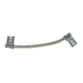 WMS001 2.75" White Jumper Wire (1/4" F Spade Ends)