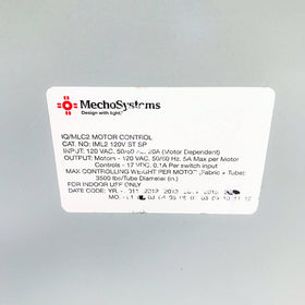 IML2 120V ST SP MechoSystems IQ/MLC Motor Control - 0