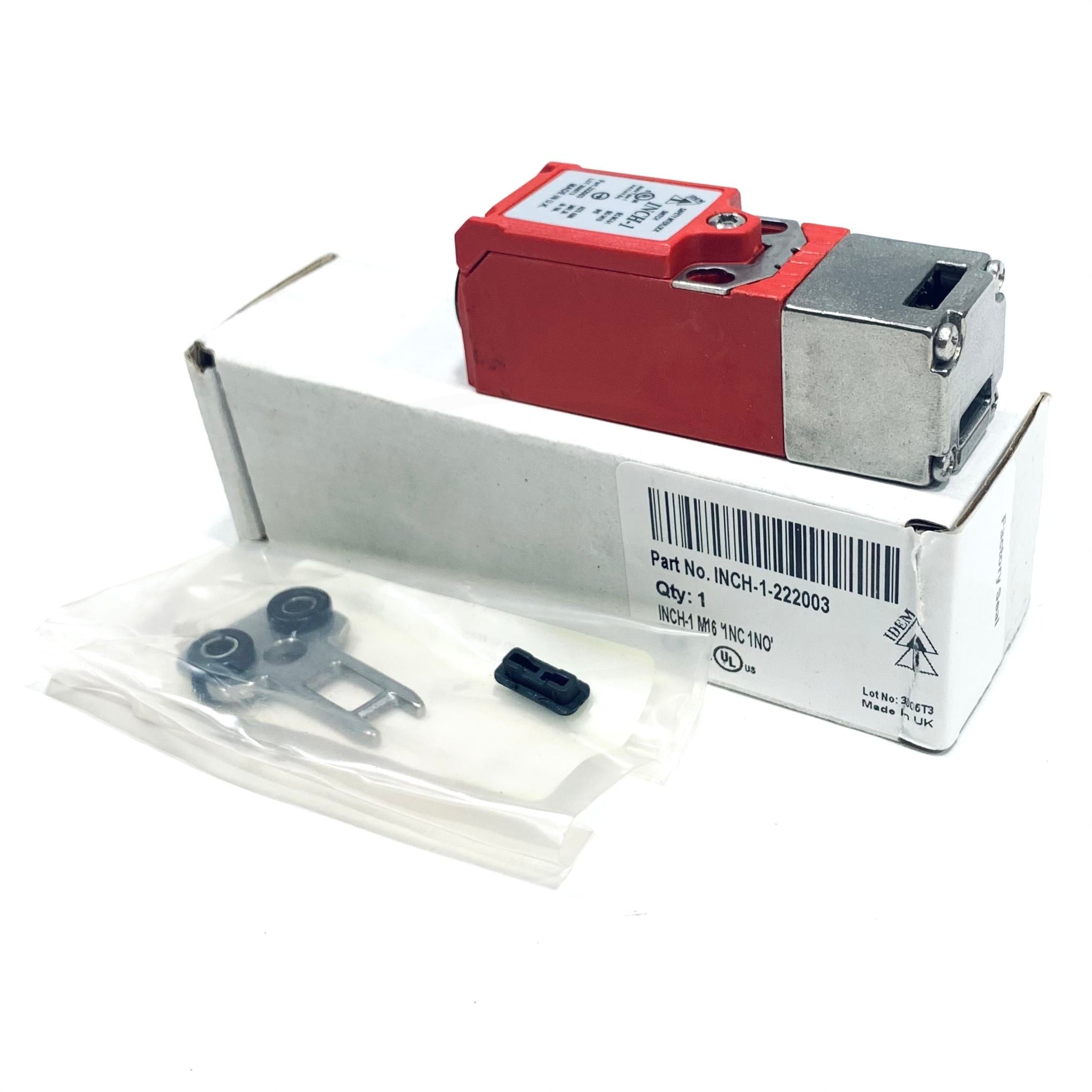 INCH-1-222003 Idem Safety Switch M16 Cable, 316 Stainless Steel Head
