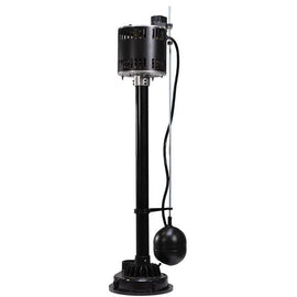 PED33 Ashland 1/3HP Thermoplastic Pedestal Sump Pump, 115VAC Single Phase
