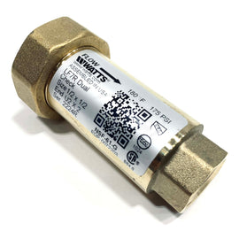 0072203 LF7RU2-2 Watts 1/2" X 1/2" Dual Check Valve Backflow Preventer