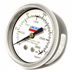 J5478M-001 Lincoln Pressure Gauge, 1/4NPT