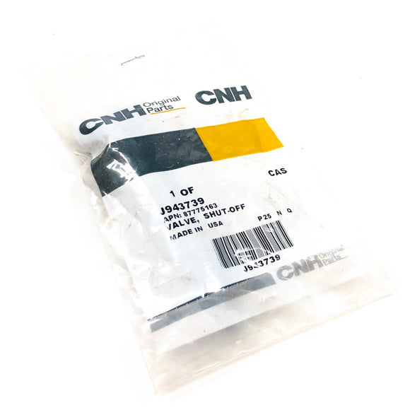 J943739 Case New Holland (CNH) Shut-Off Valve