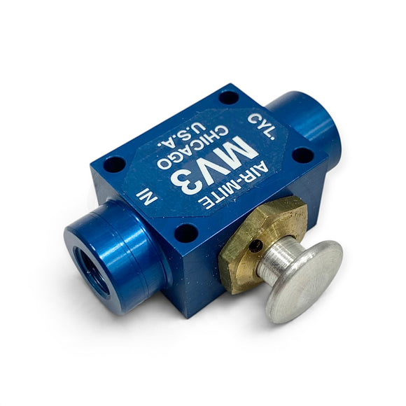 MV3 Air-Mite 1/8" NPT, 3-Way Pneumatic Control Valve