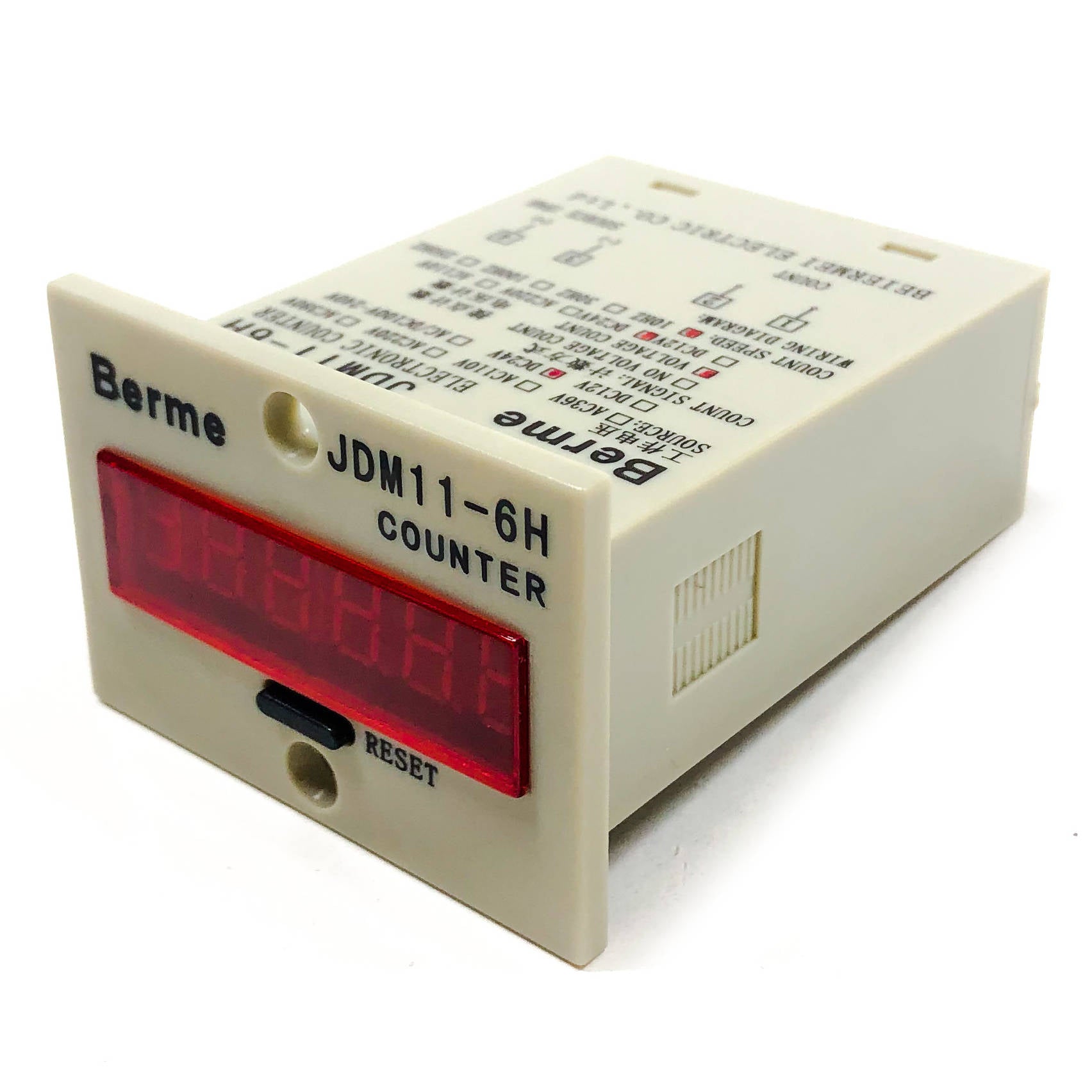 JDM11-6H Berme 6-Digit Electronic Counter, 24VDC - 0