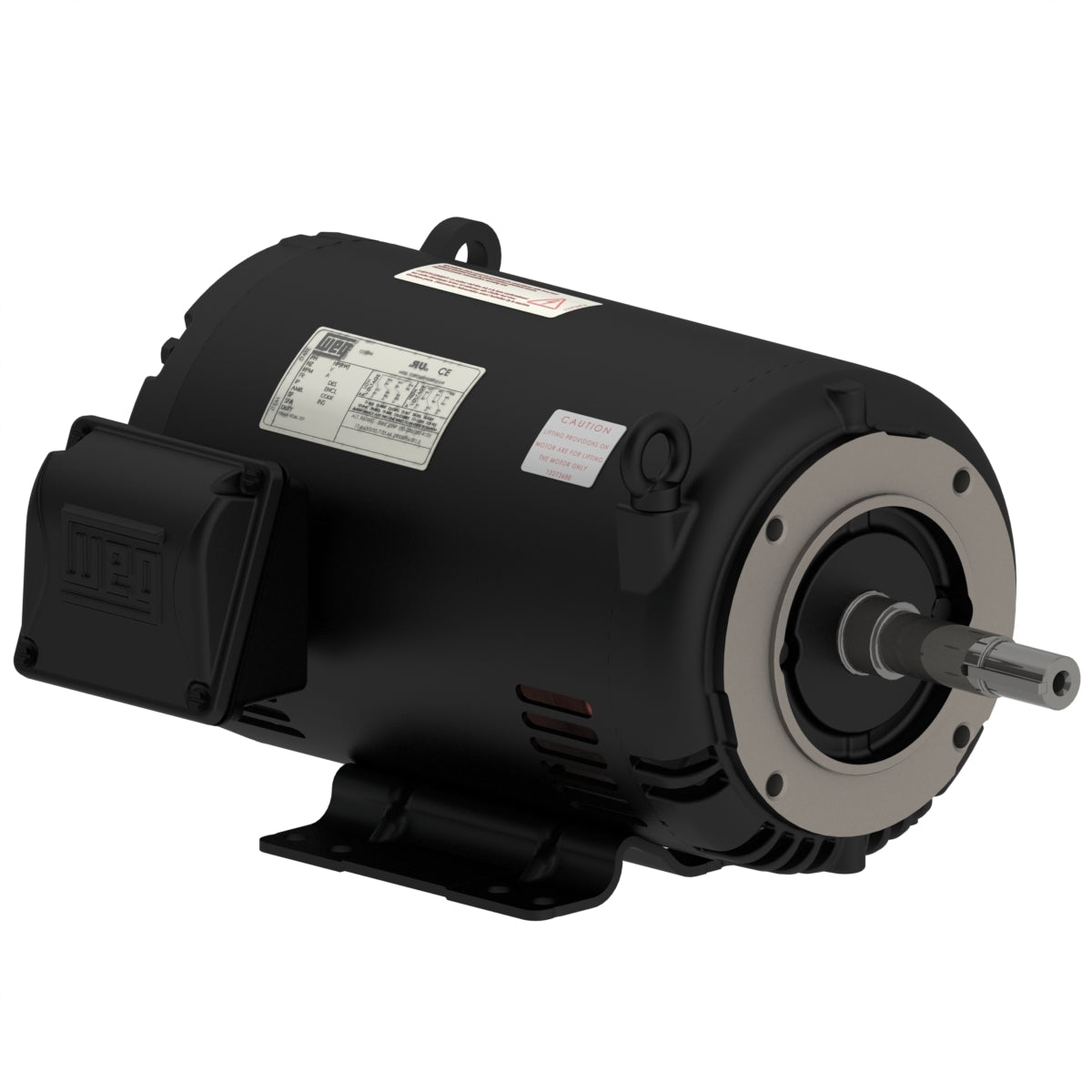 00536OT3E182JM-S WEG 5HP JM Close-Coupled Pump Electric Motor, 3600RPM