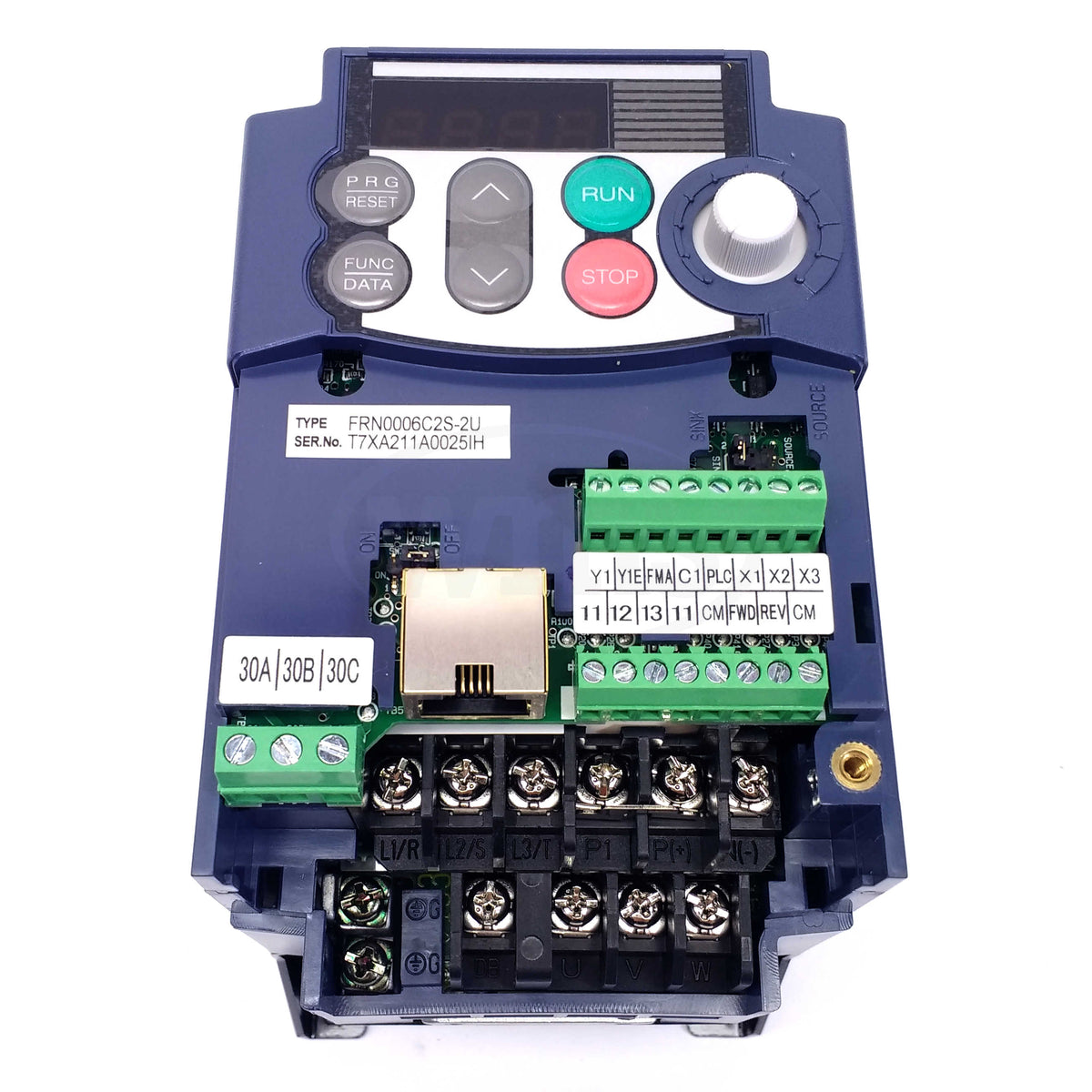 FRN0006C2S-2U 1 HP Fuji FRENIC-Mini C2 Compact Variable Frequency Driv ...