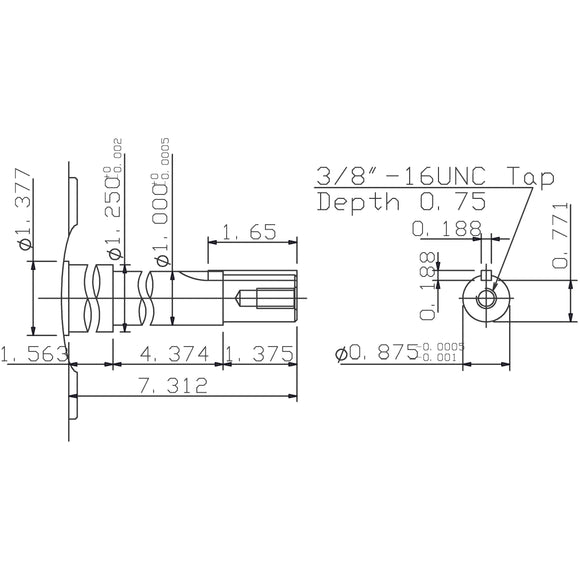 JPP0026 Teco-Westinghouse 2HP Close-Coupled Pump Electric Motor, 1200RPM