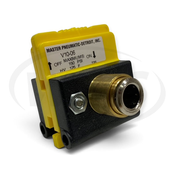 V10-06 Master Pneumatic Inline, Slide-Design Lockout/Shut-Off Valve