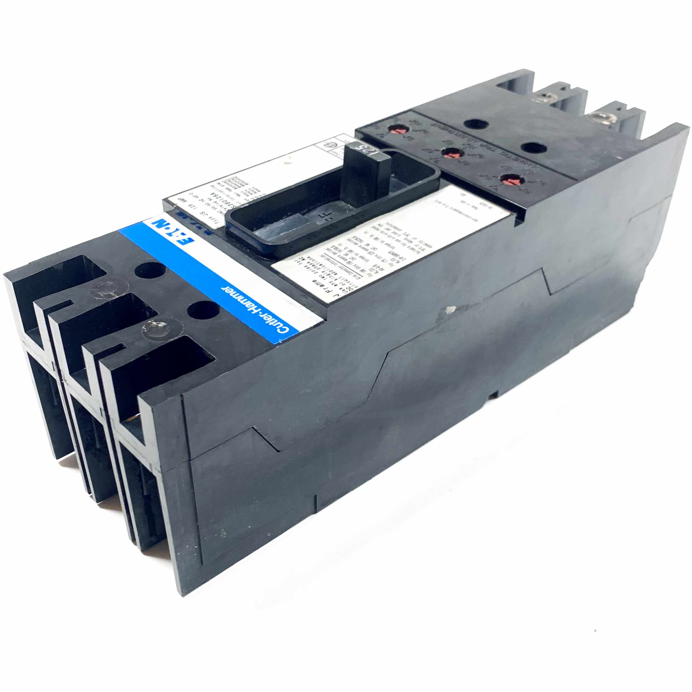 JS360125A Eaton Cutler-Hammer Circuit Breaker, Type JS, 125Amp, 600Vac, 50/60Hz - 0
