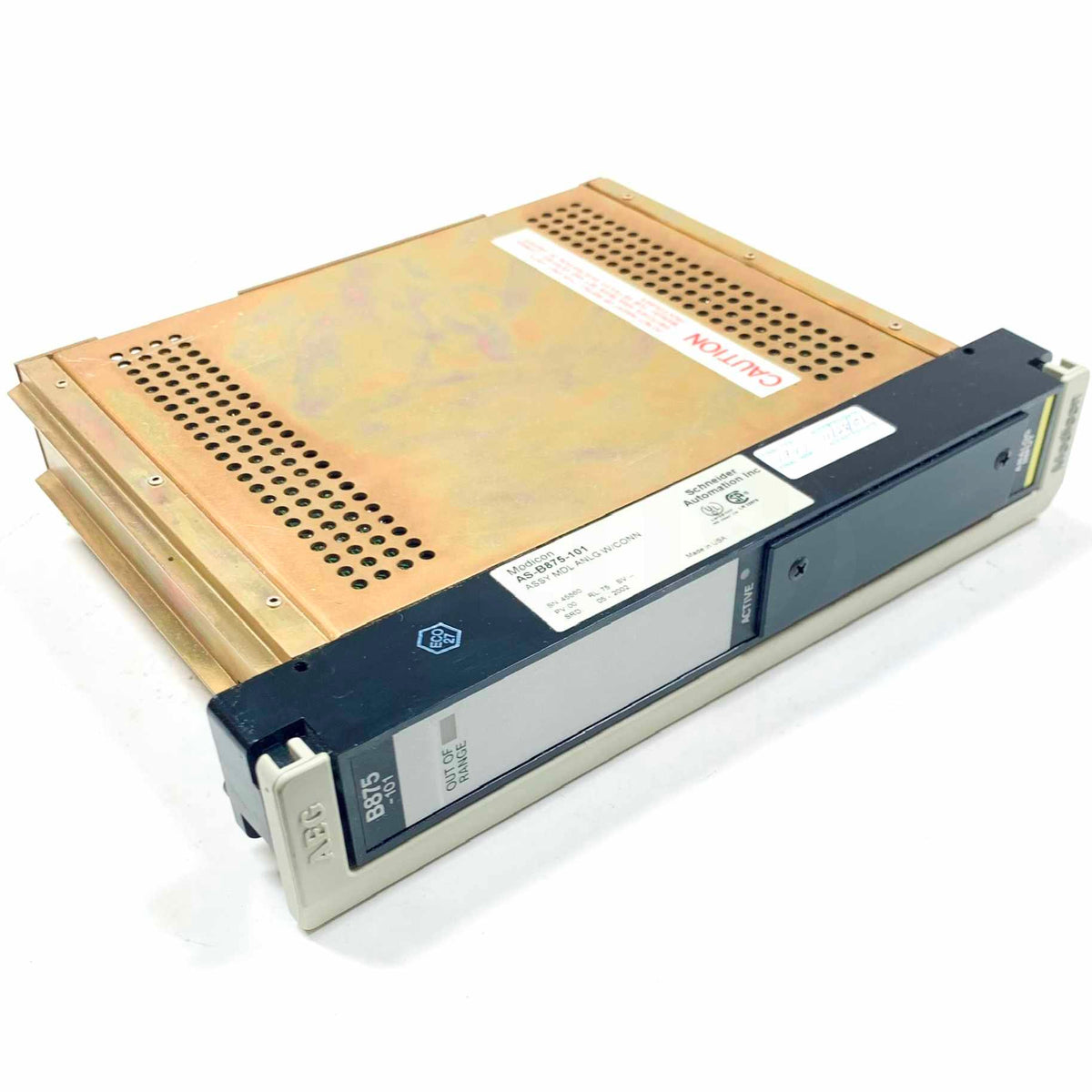 AS-B875-101 Modicon Analog Input Module | Witmer Motor Service
