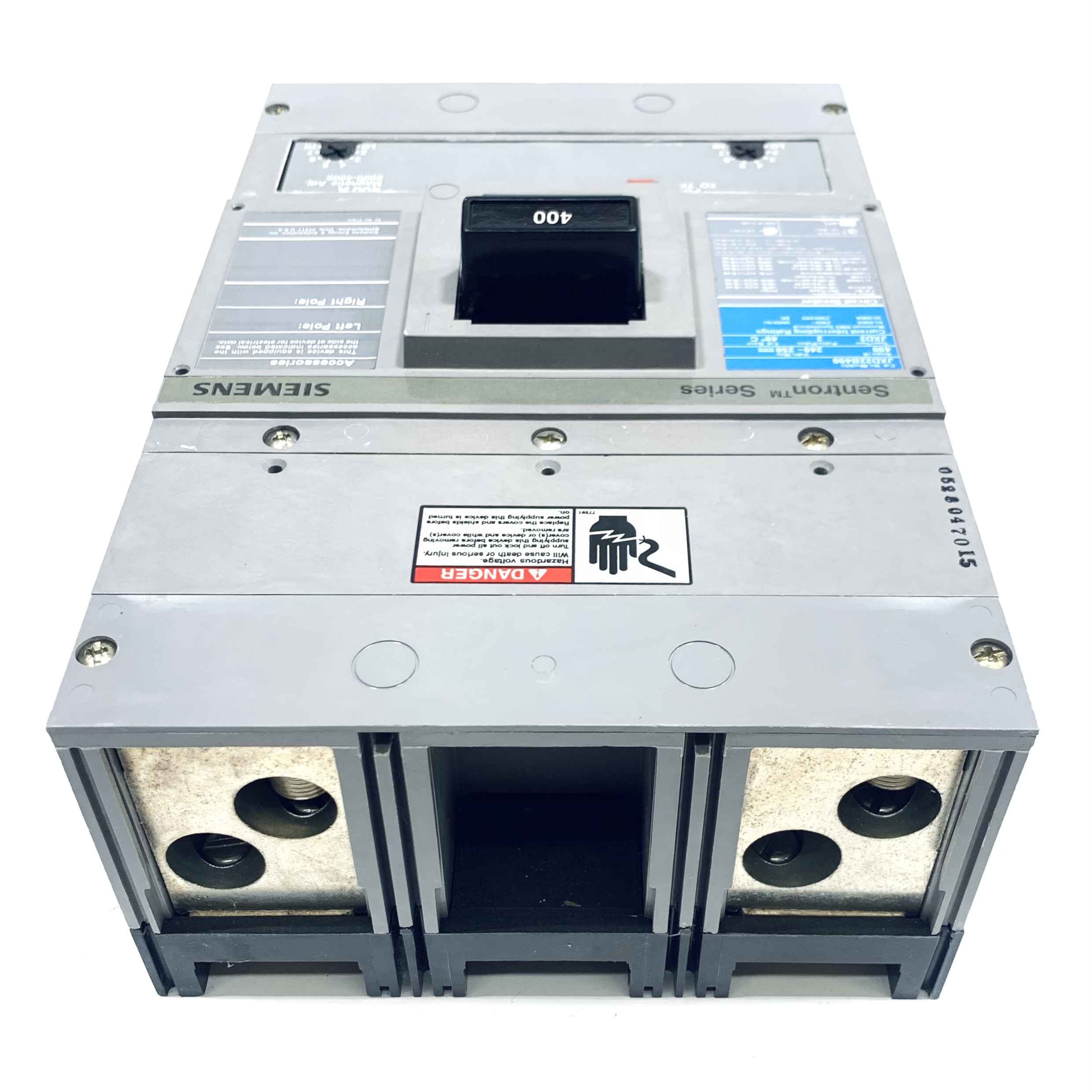JXD22B400 Siemens Sentron Series 400A Circuit Breaker