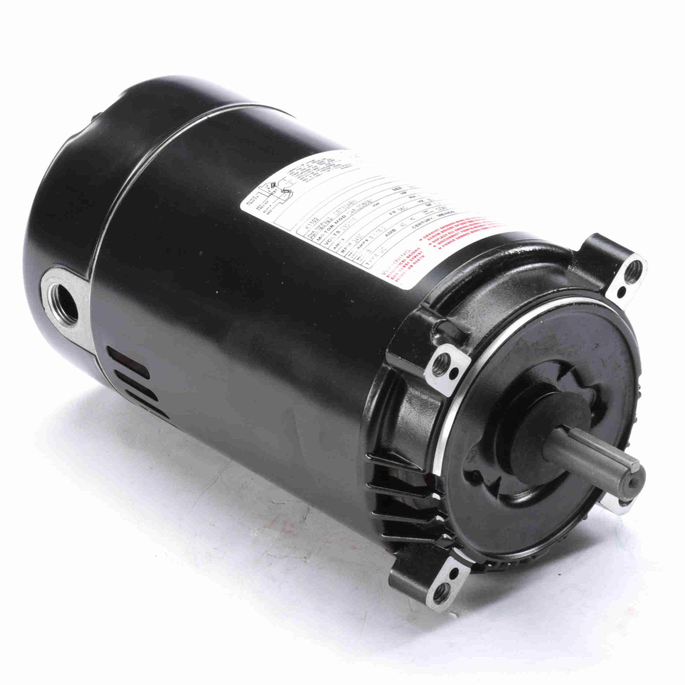 K1102 Century 1HP Pool / Spa Jet Pump Electric Motor, 3450RPM