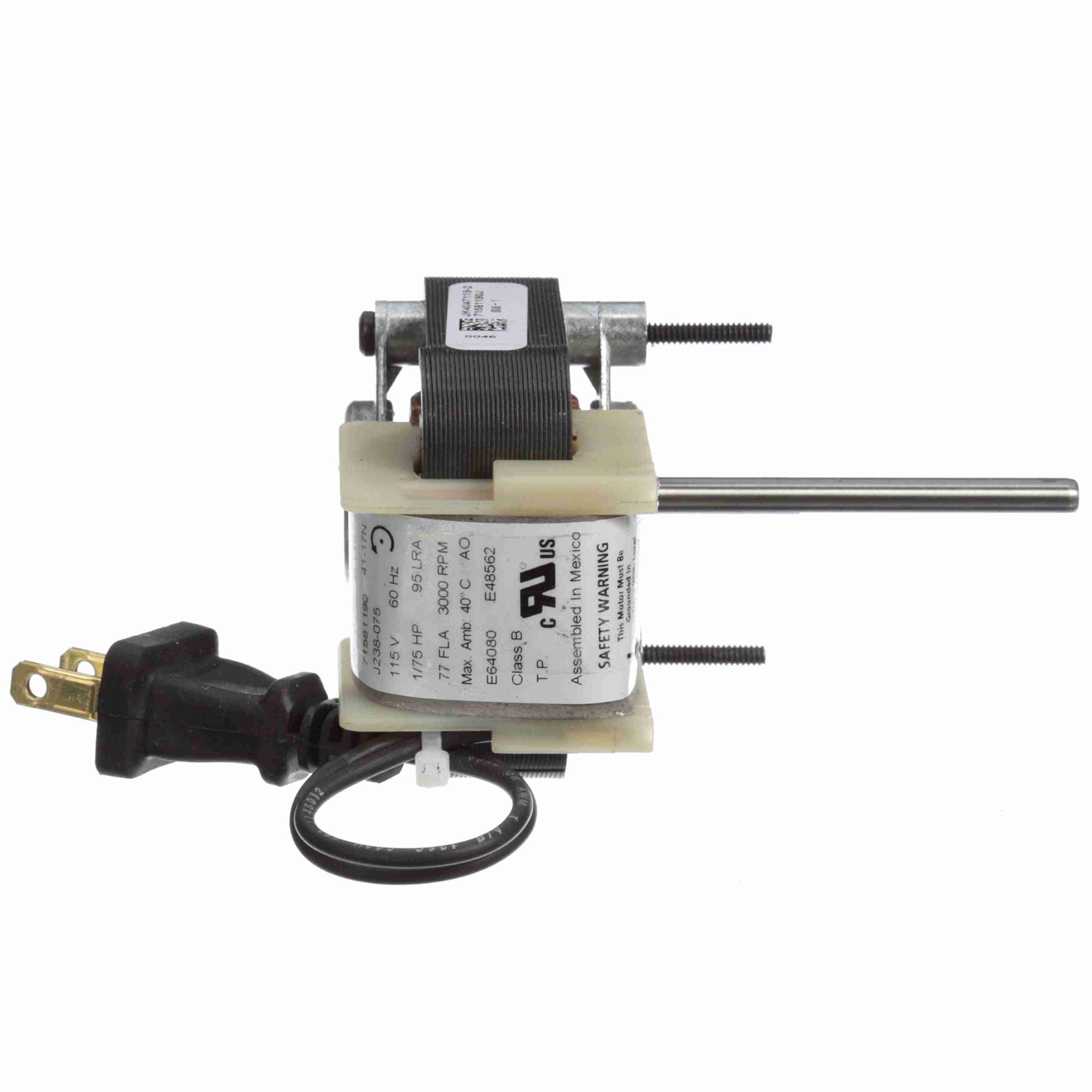 K110 Fasco 1/75HP C-Frame/Skeleton Electric Motor, 3000RPM - 0