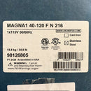98126805 Grundfos MAGNA1 40-120 GF N 1/2HP, 115V Stainless Steel Circulator Pump