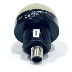 K50APT2GRYF2Q Banner 50 Mm Illuminated Touch Button