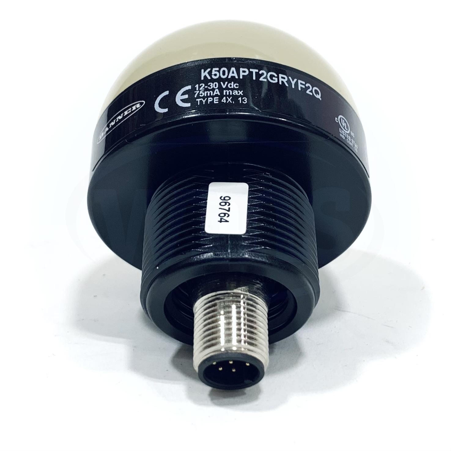 K50APT2GRYF2Q Banner 50 Mm Illuminated Touch Button - 0