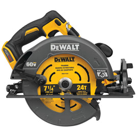DCS578B DeWALT 60V MAX 7-1/4" Brushless Circular Saw with Electronic Brake
