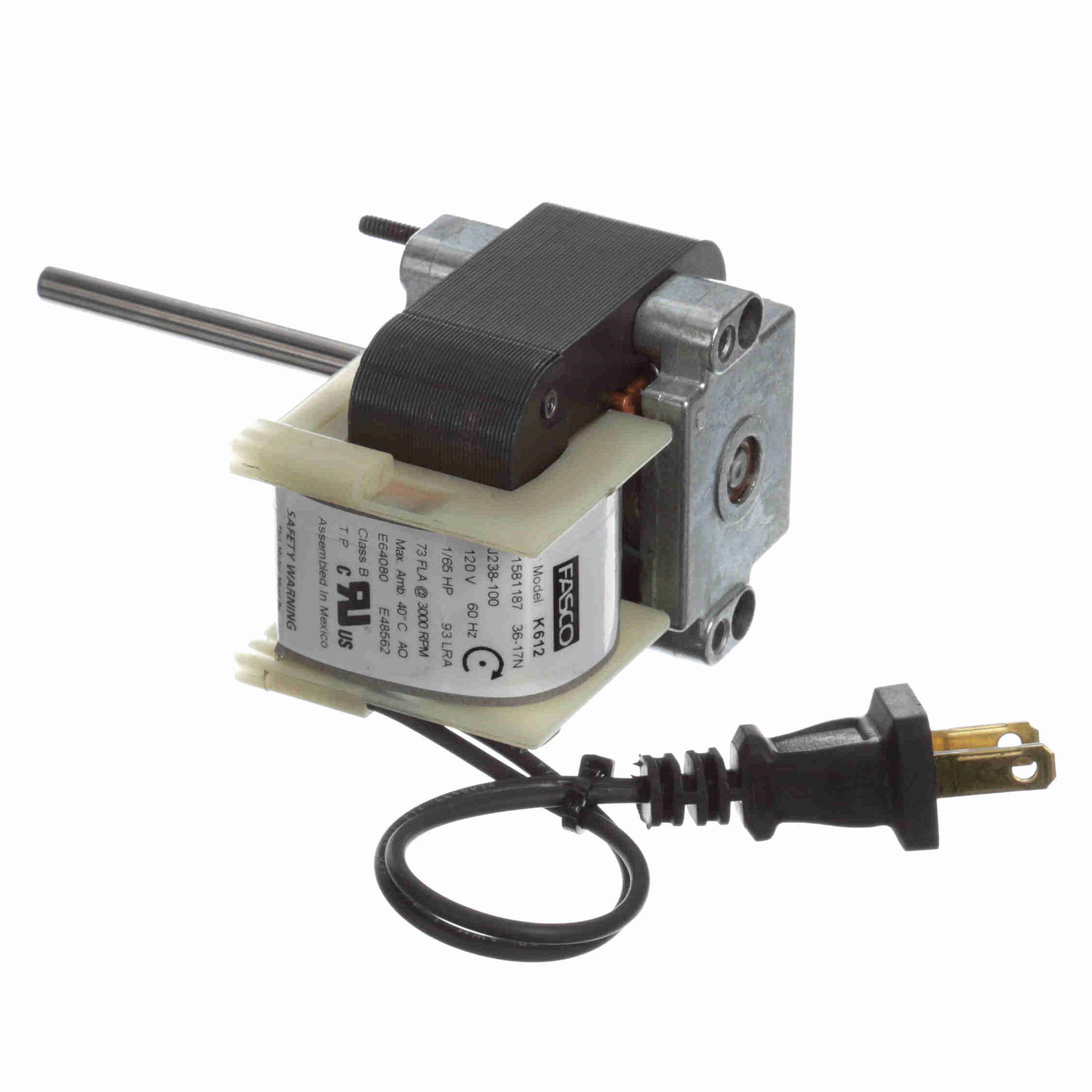 K612 Fasco 1/65HP C-Frame / Skeleton Electric Motor, 3000RPM - 0
