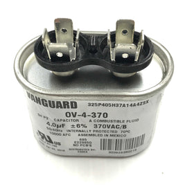 OV-4-370 Vanguard Run Capacitor, 370 Vac, 4 ?F