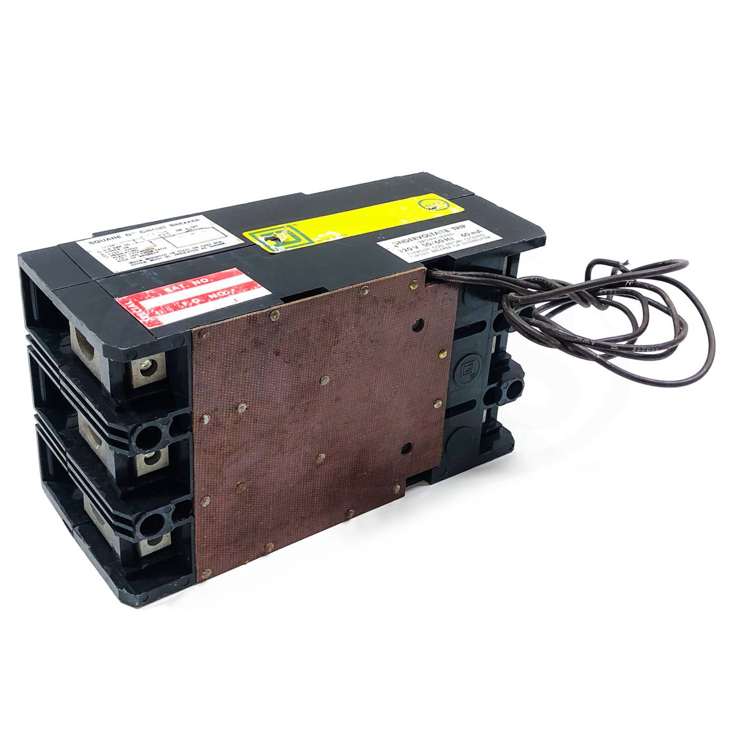 KAL361501121 Square D Molded Case Circuit Breaker, 150 Amps, 3 Pole