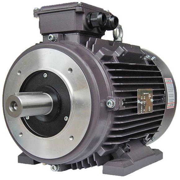 XR3-AL-TF-90LB34-2-B-D-3 Techtop 3HP Electric Motor, 3600RPM