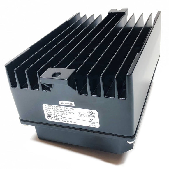 9338 KB Electronics SCR Variable Speed DC Motor Drive, Black