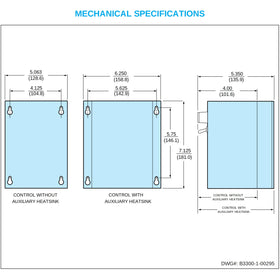 9370 KB Electronics Variable Speed DC SCR Motor Control, 115/230VAC - 0