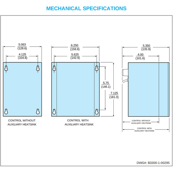 9370 KB Electronics Variable Speed DC SCR Motor Control, 115/230VAC