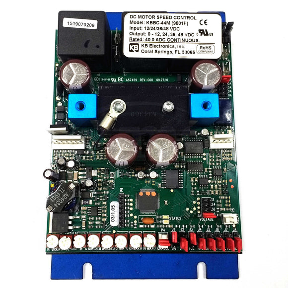 9501 KB Electronics Battery DC/DC Variable Speed Control, 40 Amp 12V/24V/36V/48V