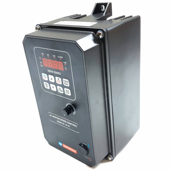 9536 KB Electronics 1HP/0.75kW Digital AC Inverter/Drive with CSP, Gray