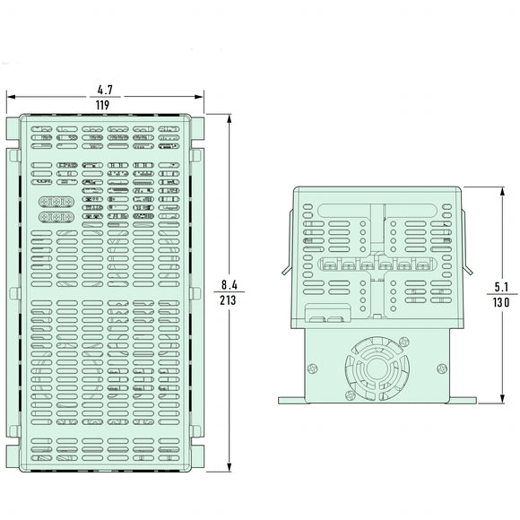 KBVF-27 KB Electronics Hybrid High-Performance Drive for PMSM Motors, 2HP