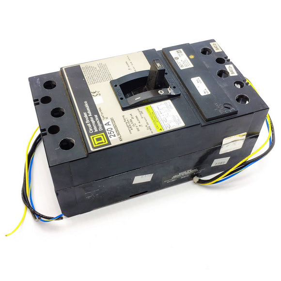 KHL3625025DC2351 Square D Circuit Breaker, 250 Amp