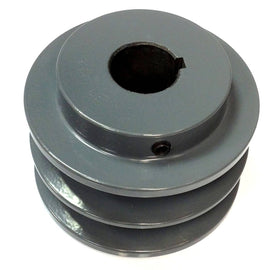 2BK2512 2.5" x 3/4" BK Double Groove V-Pulley