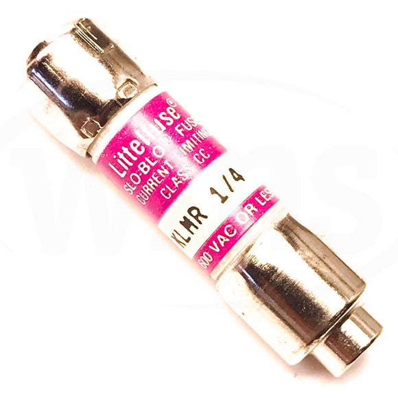 KLMR-1/4 Littlefuse 600V 1/4 Amp Slo-Blo Fuse