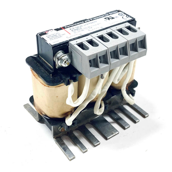 KLR8ATB TCI Line Reactor, 3ph, 50/60Hz, 600V Max, 8A