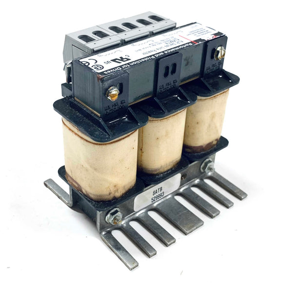 KLR8ATB TCI Line Reactor, 3ph, 50/60Hz, 600V Max, 8A