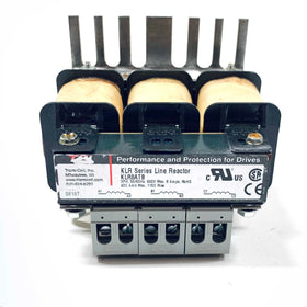 KLR8ATB TCI Line Reactor, 3ph, 50/60Hz, 600V Max, 8A
