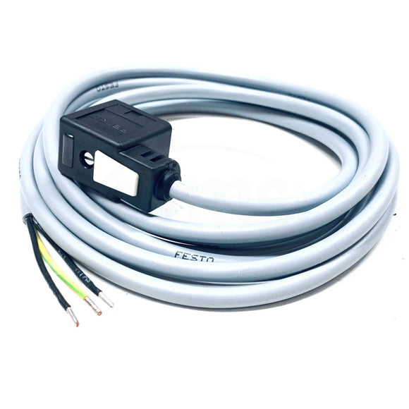 KMF-1-24-2.5-LED Festo Plug Socket with Cable
