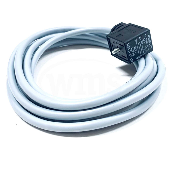 KMF-1-24-2.5-LED Festo Plug Socket with Cable